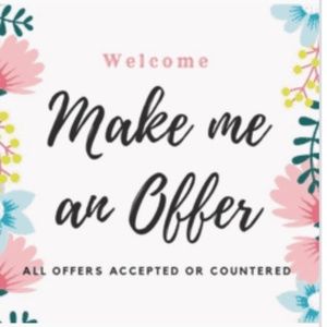Offers Welcome!